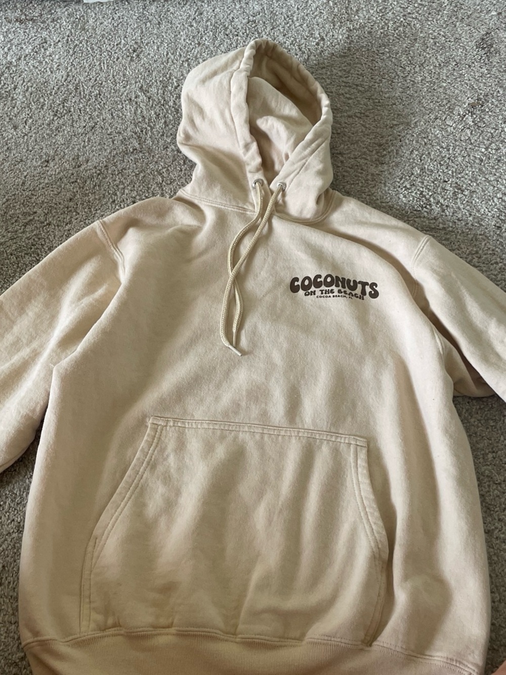 Coconuts by Matisse Cream Cozy Pullover Hoodie